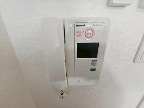セキュリティ　カメラ付インターホン（イメージ）
