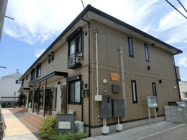 建物外観　大事なペットと住めます。（小型犬）