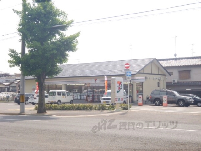 コンビニ　セブンイレブン京都白川北大路店（コンビニ）まで600m