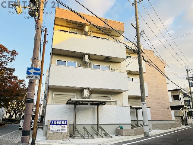 建物外観　安心のオートロック付きです♪