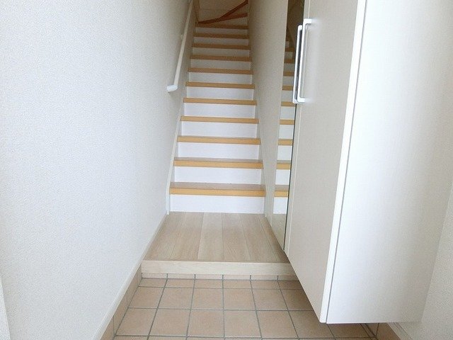 玄関　ゆったりとした玄関です