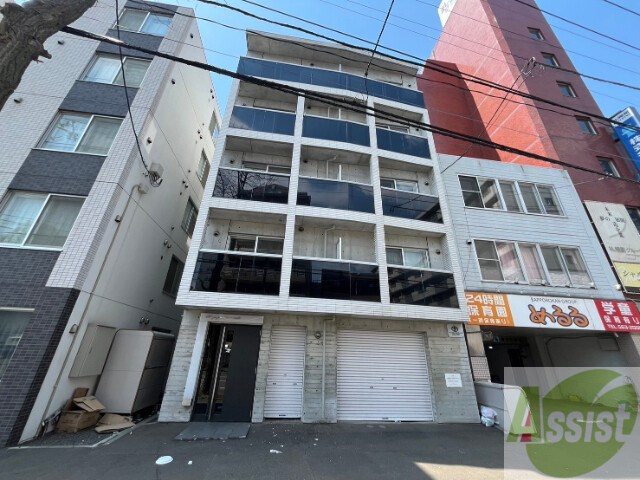 建物外観　札幌市中央区南７条西「ＨＵＧＡ　ＰＲＥＭＩＵＭ　ＳＵＩＴＥ」