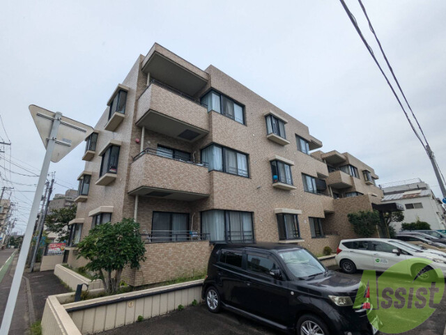 建物外観　仙台市若林区南石切町「ヴィラ針惣」
