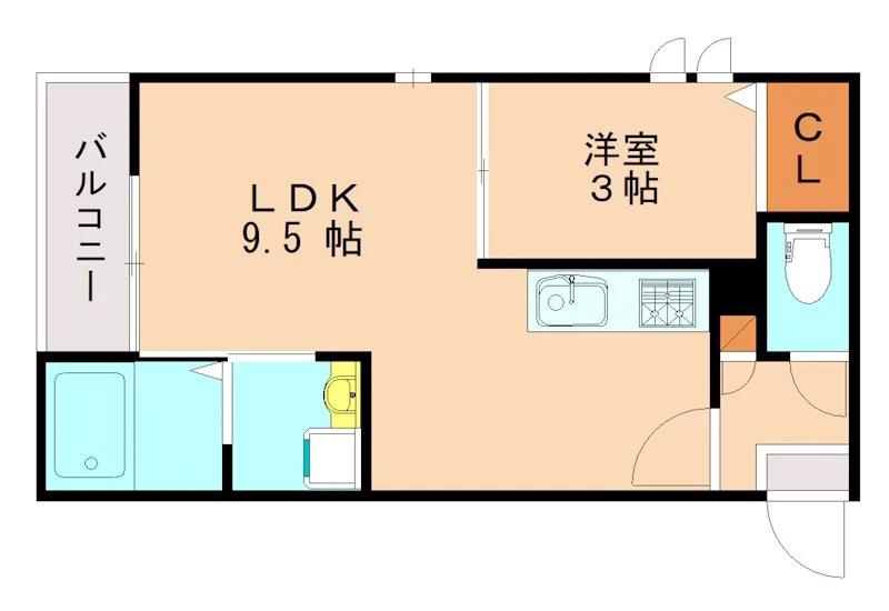 Grandtic K-ONEの間取り写真