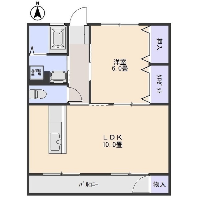中沢マンションの間取り写真