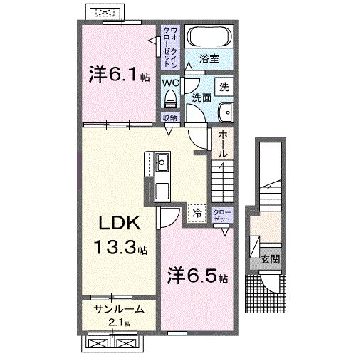 Casa forestaleの間取り写真