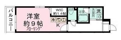 レオ伍拾八番館の間取り写真