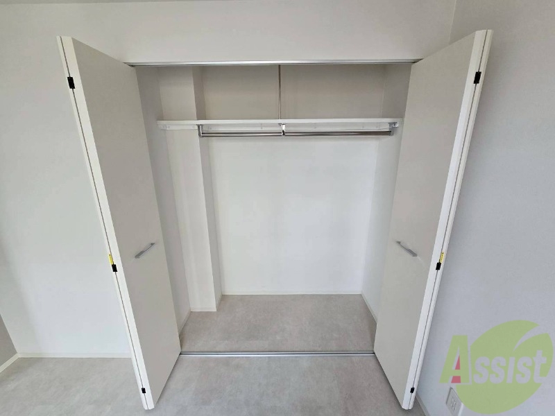 収納　収納もバッチリあるのでお部屋が片付きますよ！