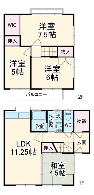 エトワールセキヤの間取り写真