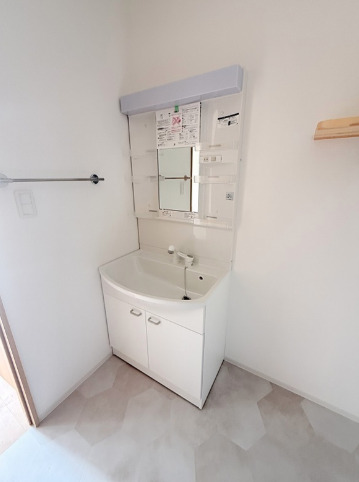 洗面設備　※同建築会社施工物件の写真