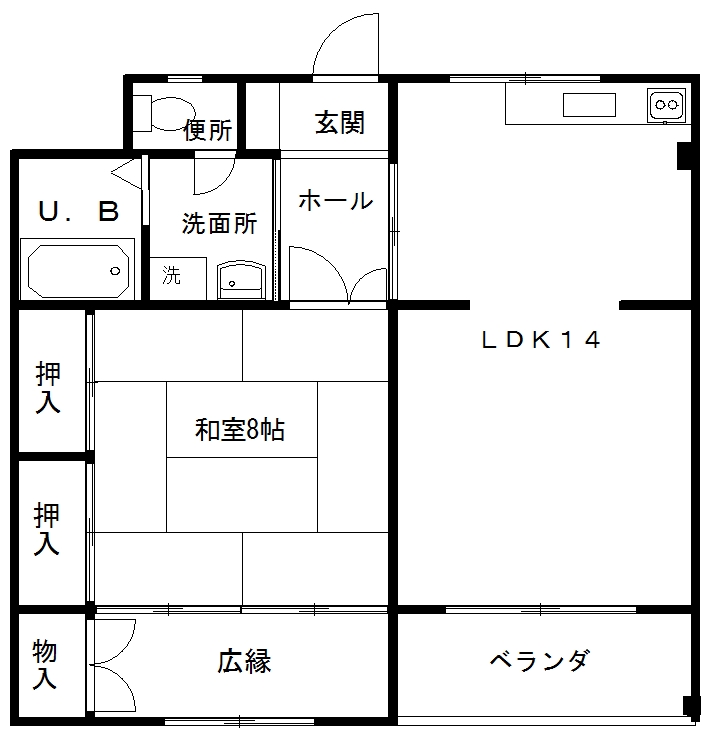 ルーブル1の間取り