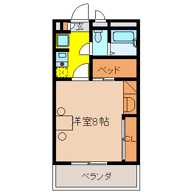 【糸満市字潮平のアパートの建物外観】