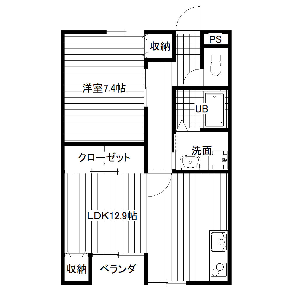 J-HOUSEの間取り