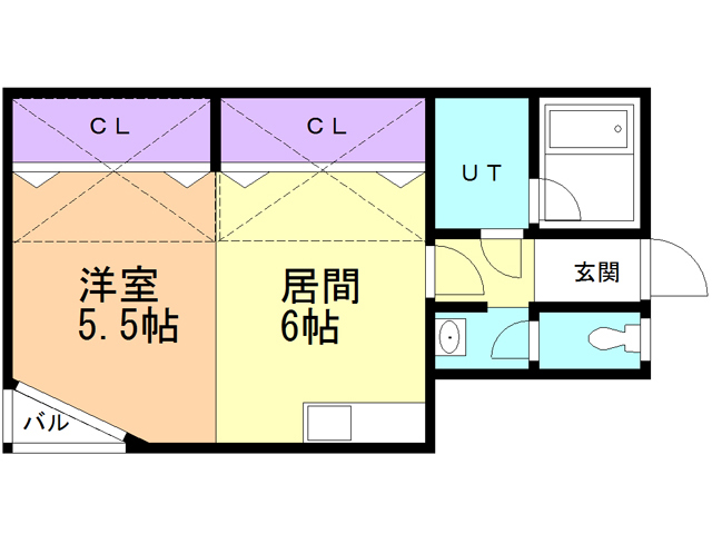 リージャストマンション壱番館の間取り