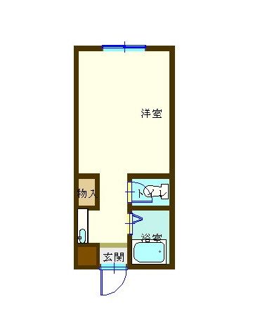 すづアパートの間取り