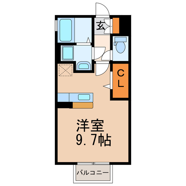 エスポワール大手の間取り