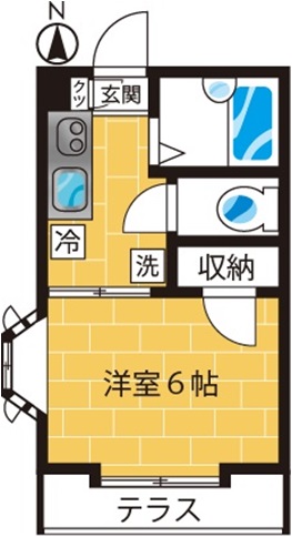 メゾンドヌフの間取り