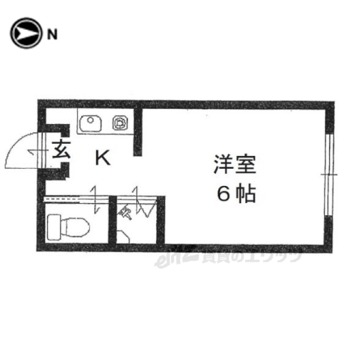 コーポ諏訪西大寺の間取り