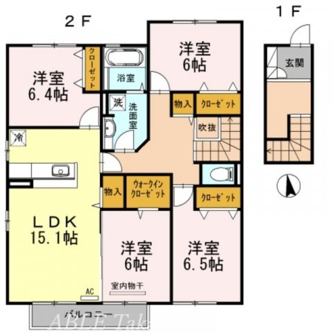 ソラーナKの間取り