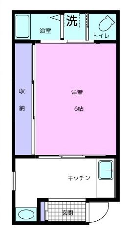 有田市宮原町新町のアパートの間取り