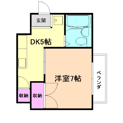 ヒルコート花屋敷の間取り