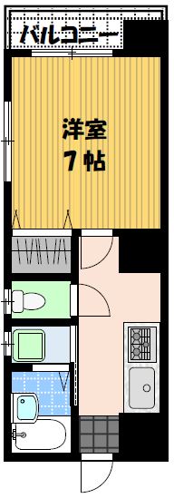 ３９．Ｔ．ＭＯＴＯＦＵＮＡの間取り