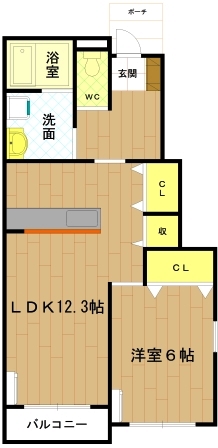 度会郡度会町大野木のアパートの間取り