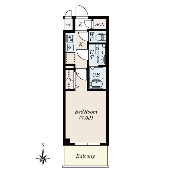 Ｓ－ＲＥＳＩＤＥＮＣＥ名駅ＮｏｒｔｈIIの間取り