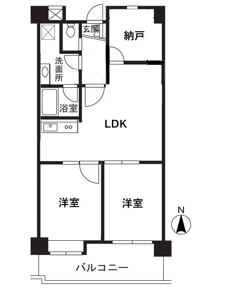 センチュリー荻島の間取り