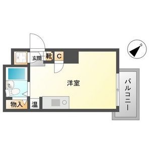 天神エクセル12の間取り