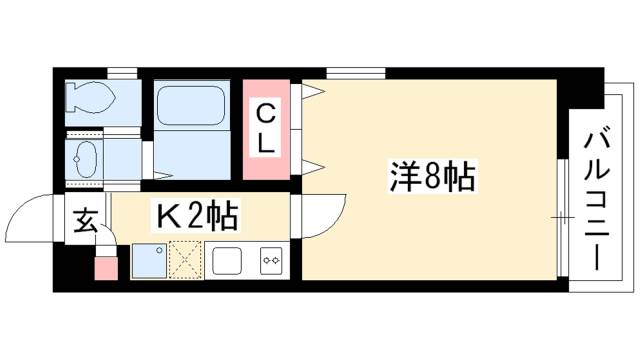 プライマル名古屋吹上(旧:ボタニカルコート)の間取り