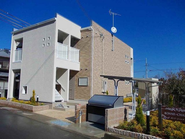 有田郡有田川町大字天満のアパートの建物外観