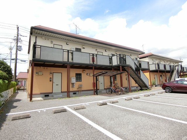 【東金市田間のアパートの建物外観】