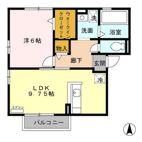 アクアマリンの間取り