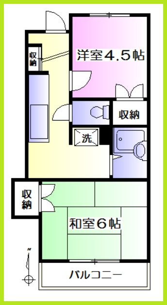 チャイルドシティＣの間取り