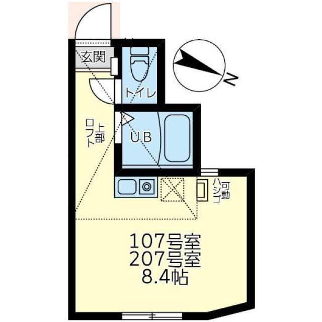 ユナイト三ッ沢ジエトロの杜の間取り