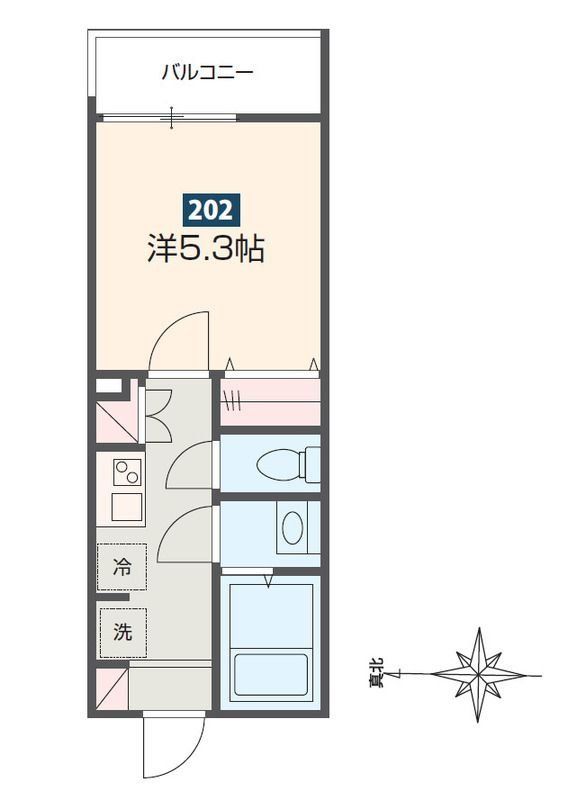 MELDIA柏の間取り