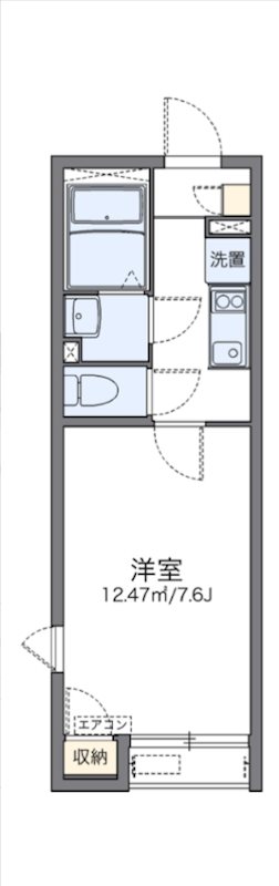 レオネクストシャルム桃山の間取り