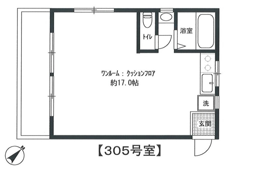 エムズビルの間取り