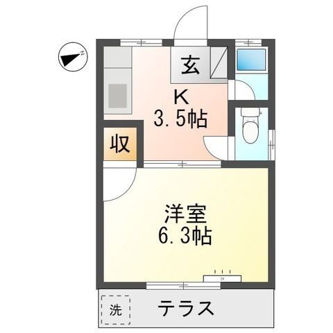 レニーハイツの間取り