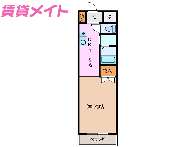 スパシオ星見ヶ丘の間取り