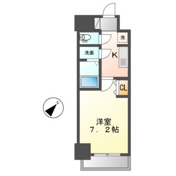 アドバンス名古屋モクシーの間取り