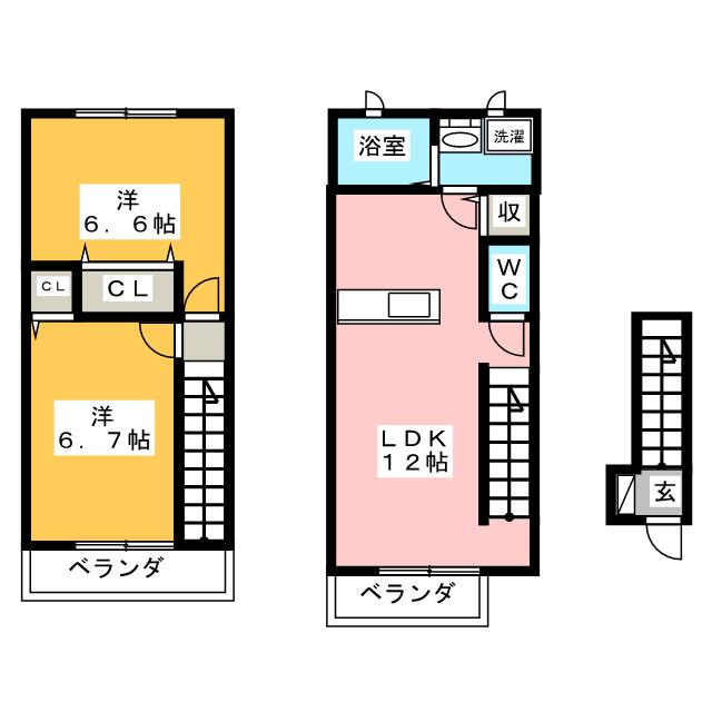 ガーデンエイトの間取り