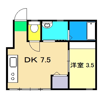 カーサブライト西秦泉寺の間取り