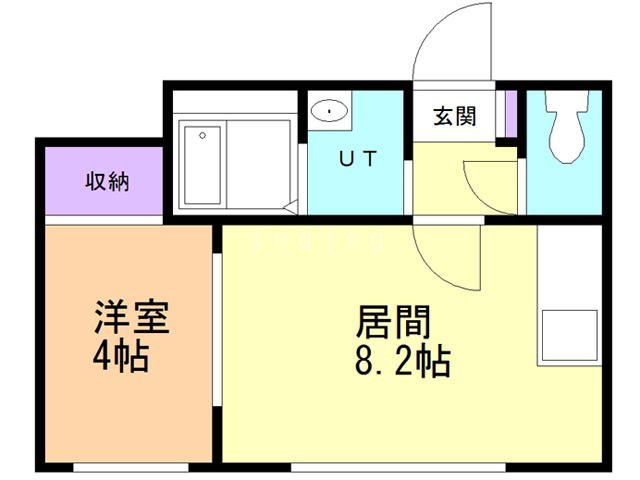 ベルニュアージュ東札幌の間取り