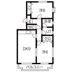 アベリアまのの間取り