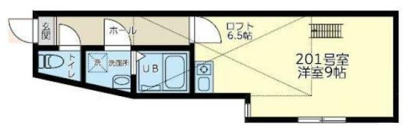 ユナイト星川シューデニッシュの間取り