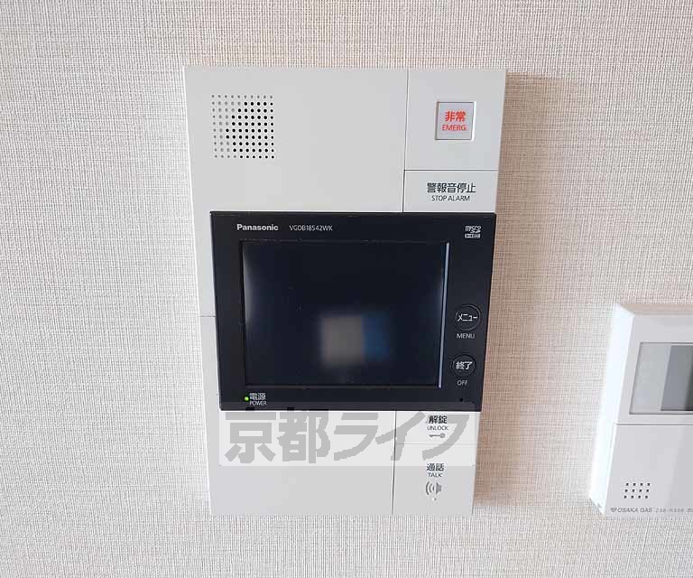 セキュリティ　ＴＶモニターホンで訪問者を確認できて安心です。