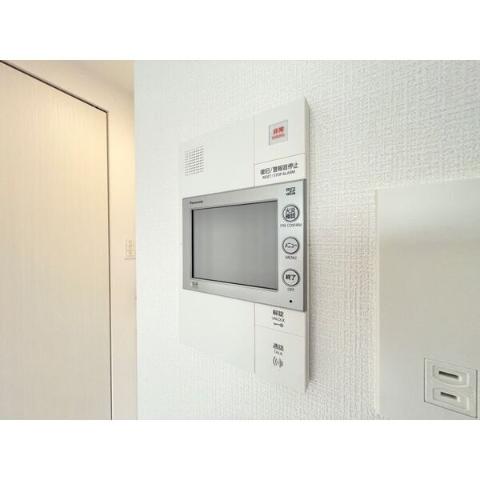 セキュリティ　カメラ付インターホン（イメージ）