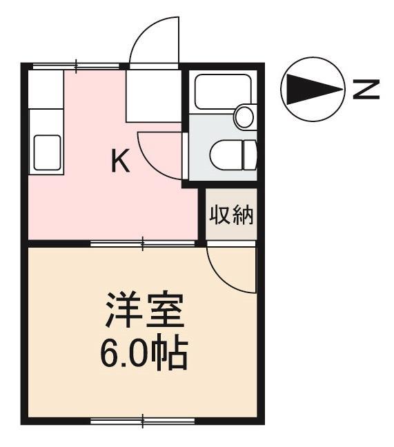 めぞん成合の間取り写真